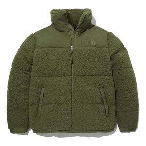 The North Face Olive Fleece Jacket